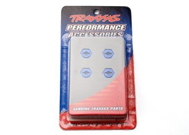 Traxxas - Wheels Hubs Hex Alum Blue