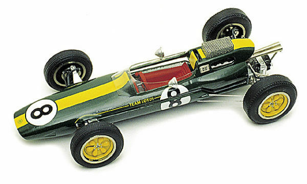 Tameo - WCT 063 Lotus Climax 25 - White Metal Car Kit - Scale 1:43, RP-GB