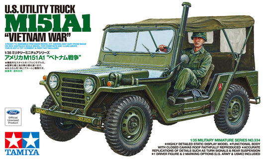 Tamiya - 1/35 U.S. Utility Truck M151A2 Vietnam War