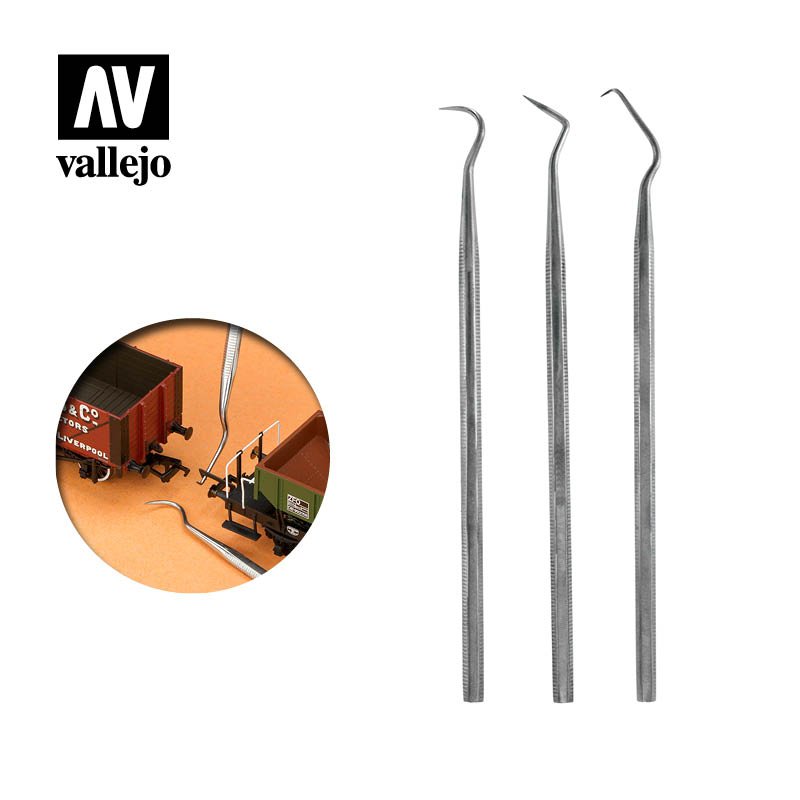 Vallejo - Stainless Steel Probes 3pc