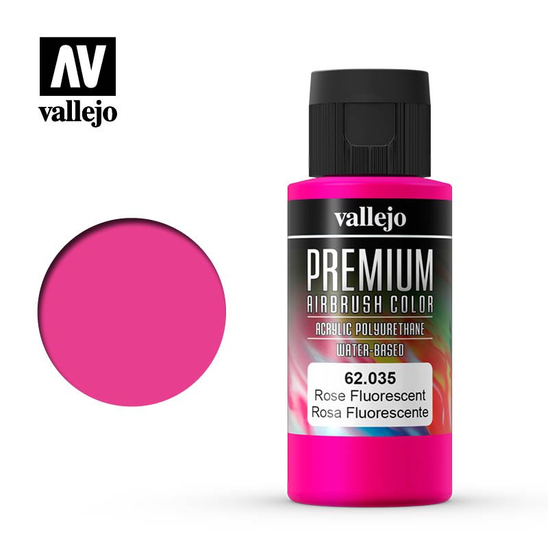 Vallejo - Premium Color Rose Fluorescent 60ml