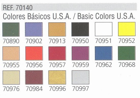 Vallejo - Model Color Basic Colors USA set of 16