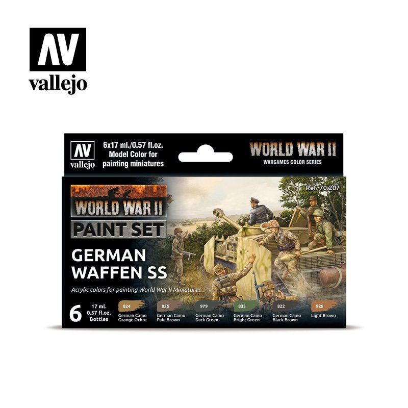 Vallejo - Model Color WW2 Waffen SS set of 6