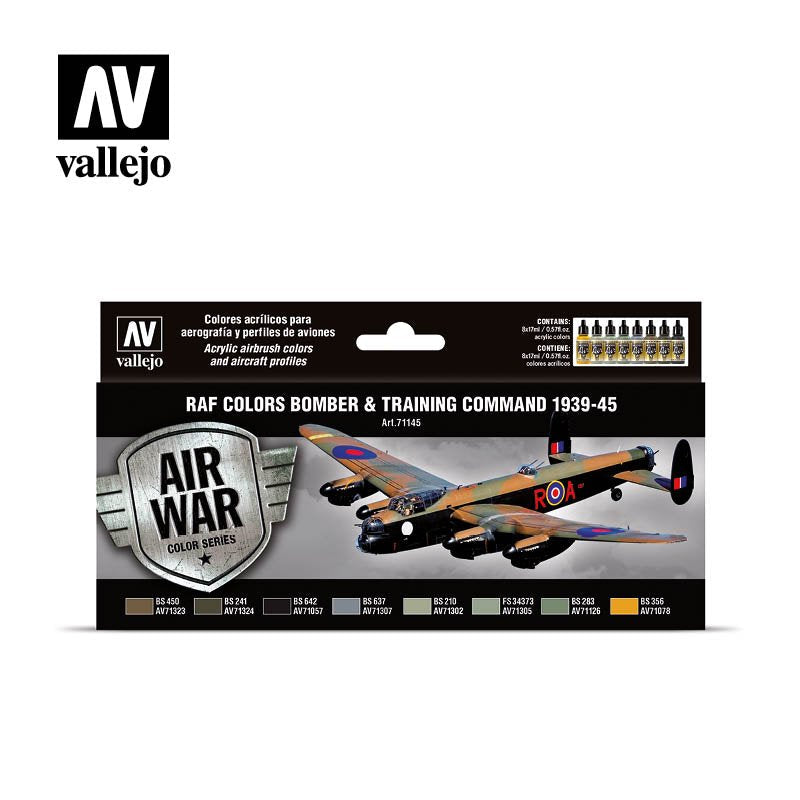 Vallejo - Model Air RAF Bomber&Training Com. Set