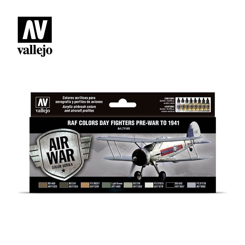 Vallejo - Model Air RAF Pre-War to 1941 Set