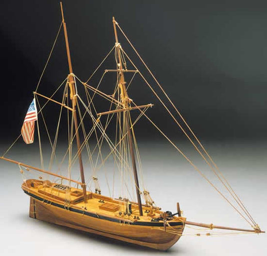 Mantua - 794 Achilles - American Pilot Boat of 1815 - Plank-on-Bulkhead Kit Scale 1:43