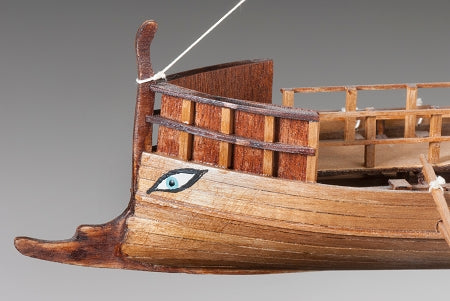 Dusek-Mamoli - D001 Greek Bireme - Wood Plank-on-Frame Model Kit - 395 mm (16") Long 1:72 Scale
