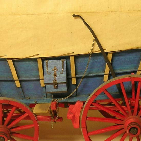 MODEL TRAILWAYS CONESTOGA WAGON 1:12 SCALE