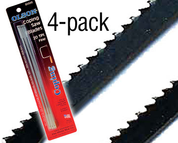 Zona - 32 tpi Coping Saw Blades 4 pcs