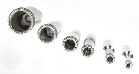 6-Pc. Stone Diamond Hole Saw Set