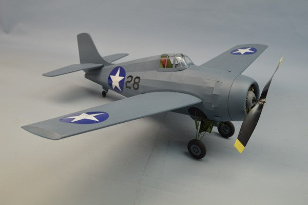 Dumas - #0339 F4F Wildcat (30" Wingspan) Model Kit - Laser Cut Wooden Parts
