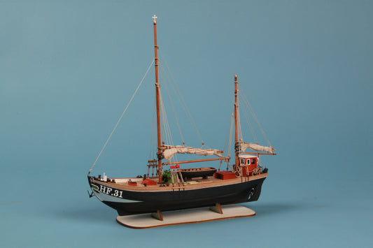 Dusek-Mamoli - Maria HF31 German Fishing Ewer Wood Model Ship Kit D016 Scale 1:72