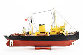 Billing Boats - 1:75 Elbjrn Icebreaker -Wooden hull