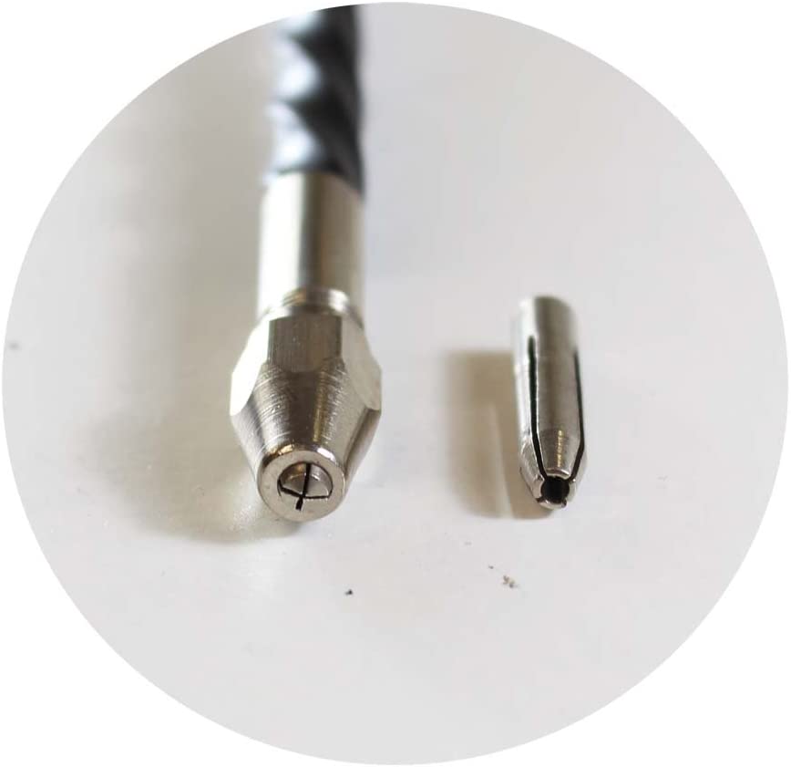 Hawk Push Drill, 10-1/2 Inch - Wooden Handled With Extra Collet