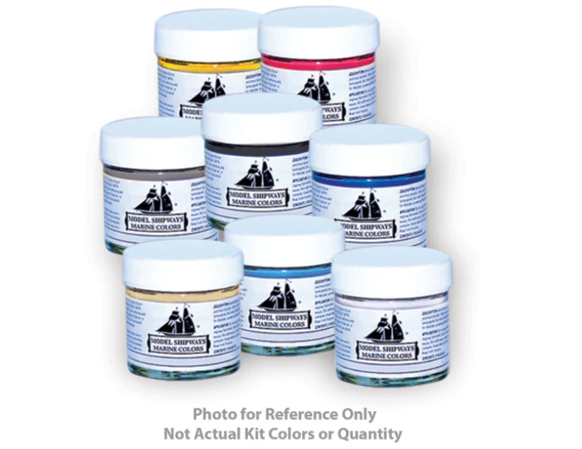 Dusek Mamoli MV22 Blue Shadow Acrylic Paint Set - 7 x 1oz. Botles