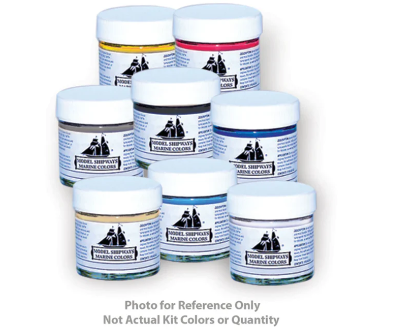 Dusek Mamoli MV41 Flying Cloud Acrylic Paint Set - 6 x 1oz. Botles