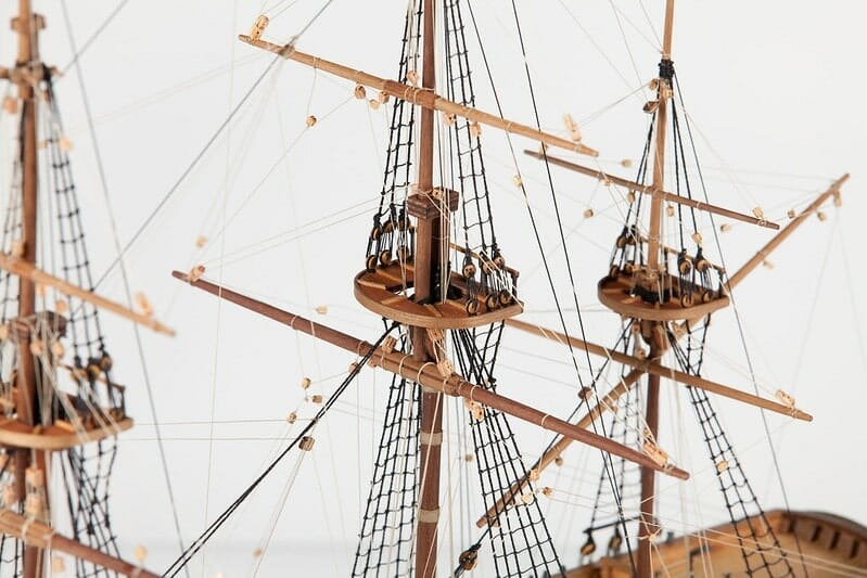 Corel - HMS GREYHOUND 20-GUN BRITISH SHIP