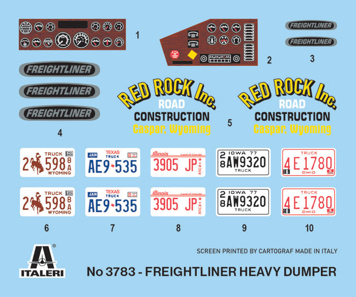 Italeri - Freightliner Heavy Dumper Truck 1:24