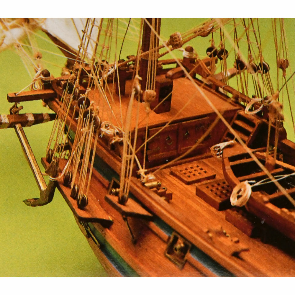 Mantua - 786 HMS Peregrine Galley - Wooden Plank - On - Bulkhead KitScale 1:60 28'' Long