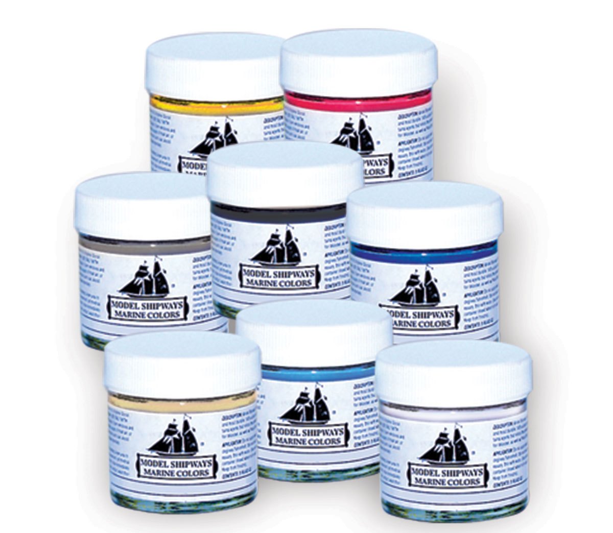 Model Shipways Emma C. Berry Paint Set