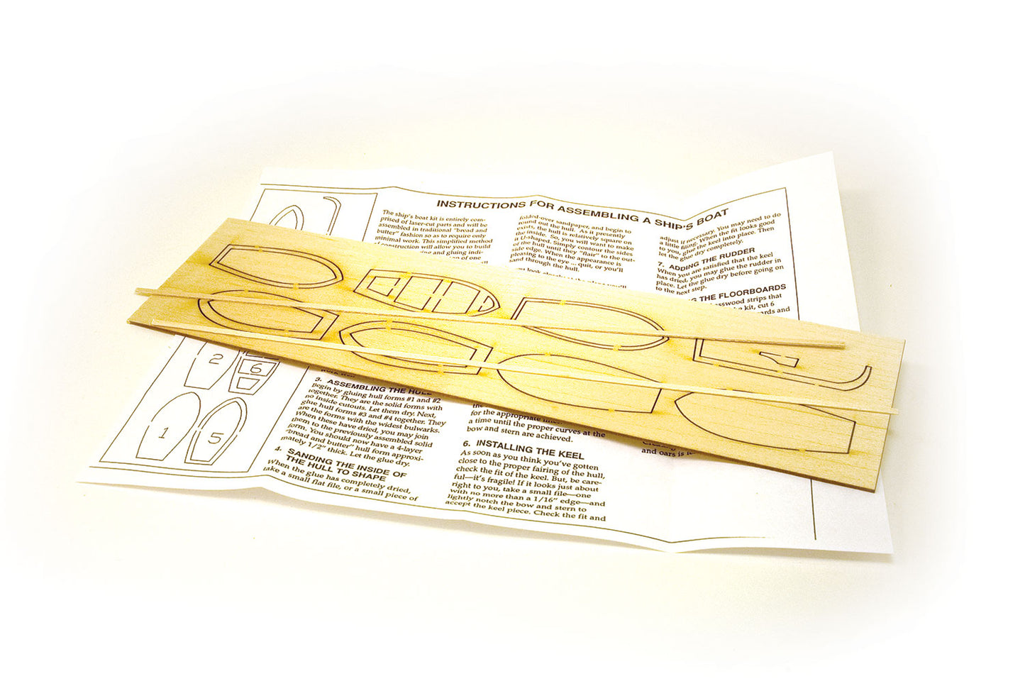 Model Expo - 2-1/2" (63.5mm) Ship's Boat Kit