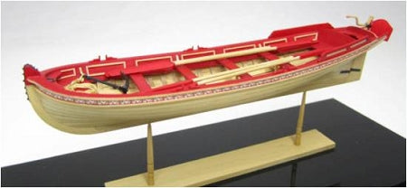 Model Shipways 21ft English Pinnace Wood & Metal Model Ship Kit 1:24 Scale