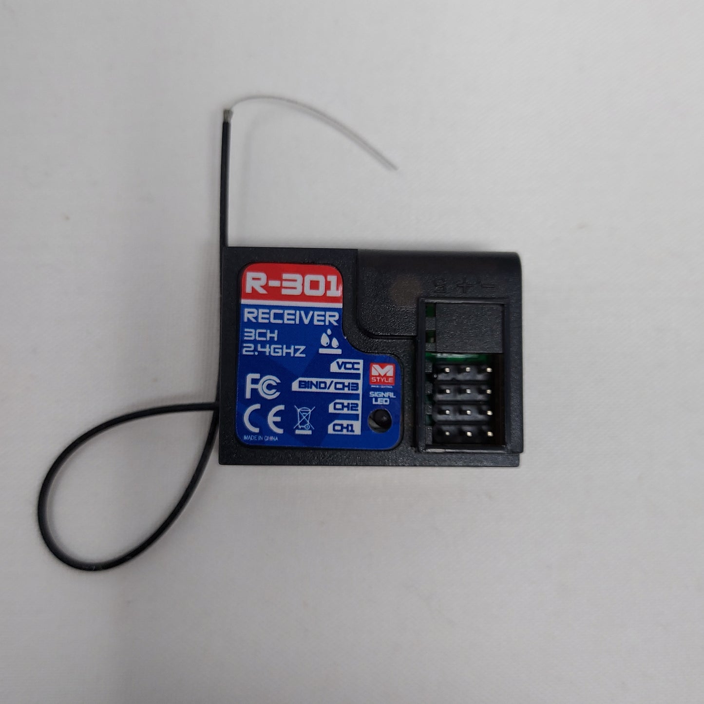 M-Style M-001 R/C set - Radioset, servo, battery and charger