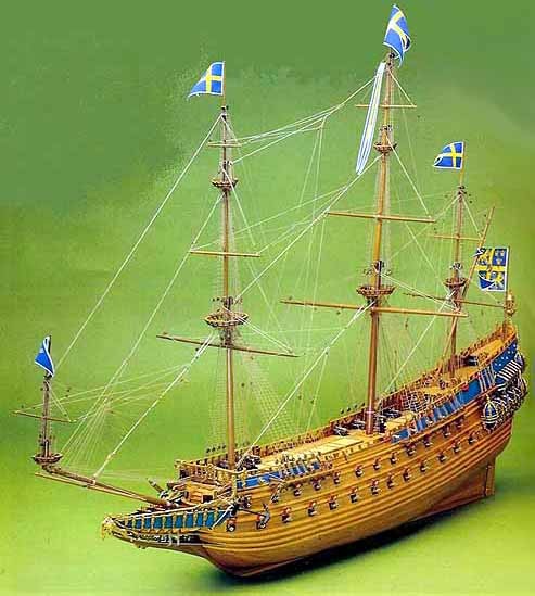 Mantua - 1638 Wasa Man of War Scale 1:60