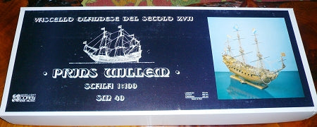 COREL PRINS WILLEM WOOD SHIP KIT 1:100 SCALE