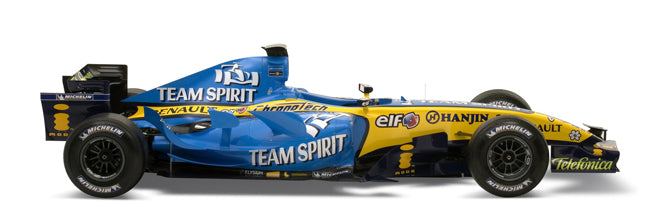 Tameo - SLK040 Renault R26 - 2006 Canadian GP - White Metal Car Kit - Scale 1:43, Made in Italy