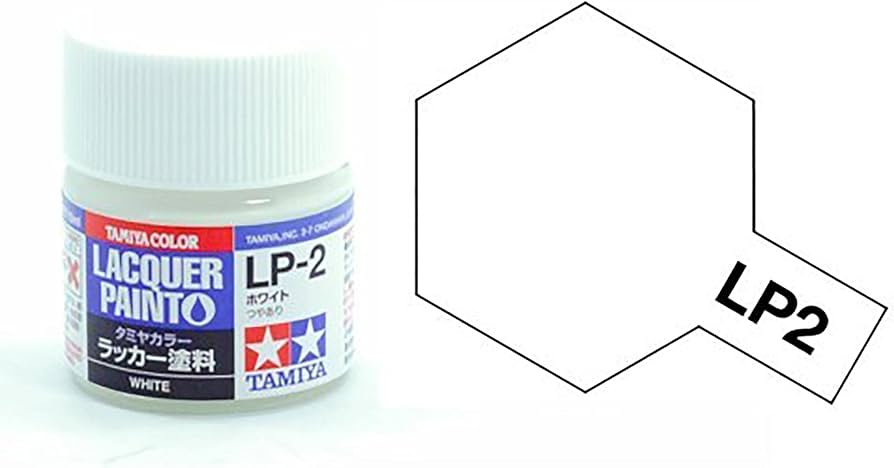 Tamiya - Lacquer LP-2 White 10ml - #82102