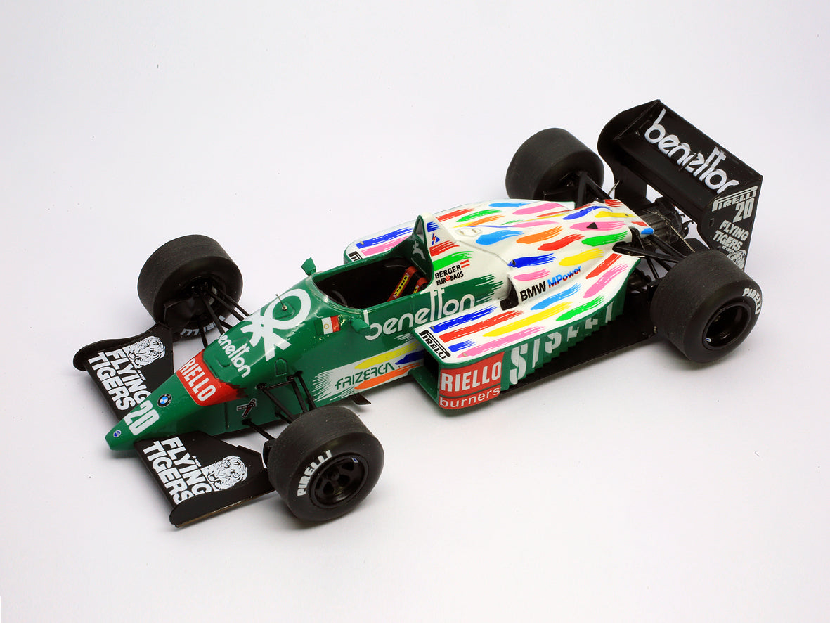 Benetton B186 1986 Mexican G.P. – Gerhard Berger, Teo Fabi – Tameo Kit TMK445