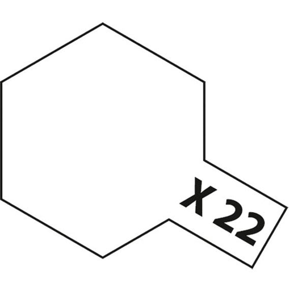 Tamiya - Gloss Acrylic Paint X-22 Clear 23ml - #81022