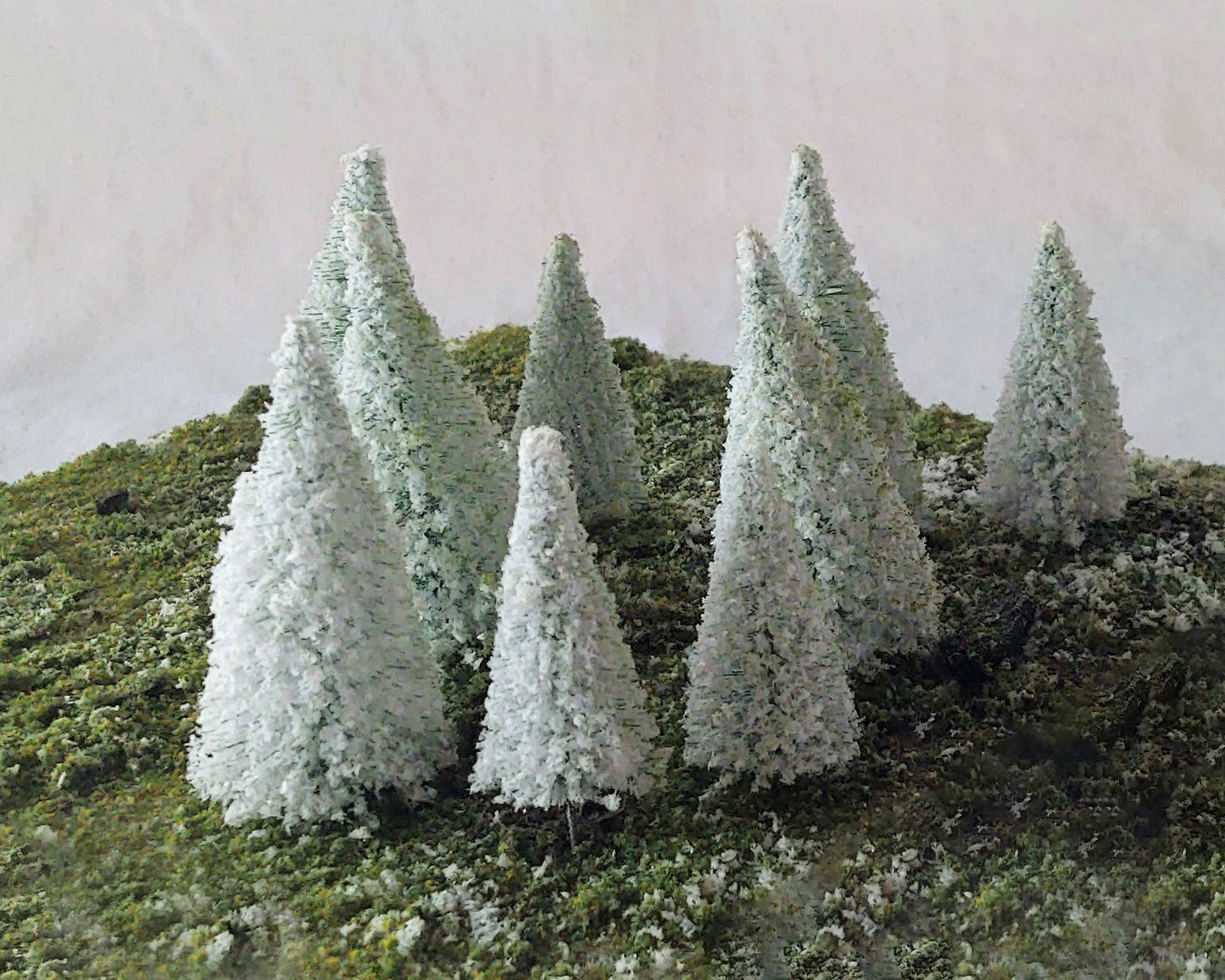 Rock Island - Snow Covered Pine Trees 3.2'
