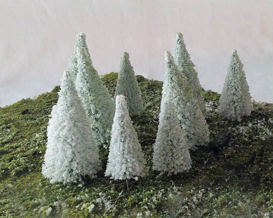 Rock Island - Snow Covered Pine Trees 3.2'
