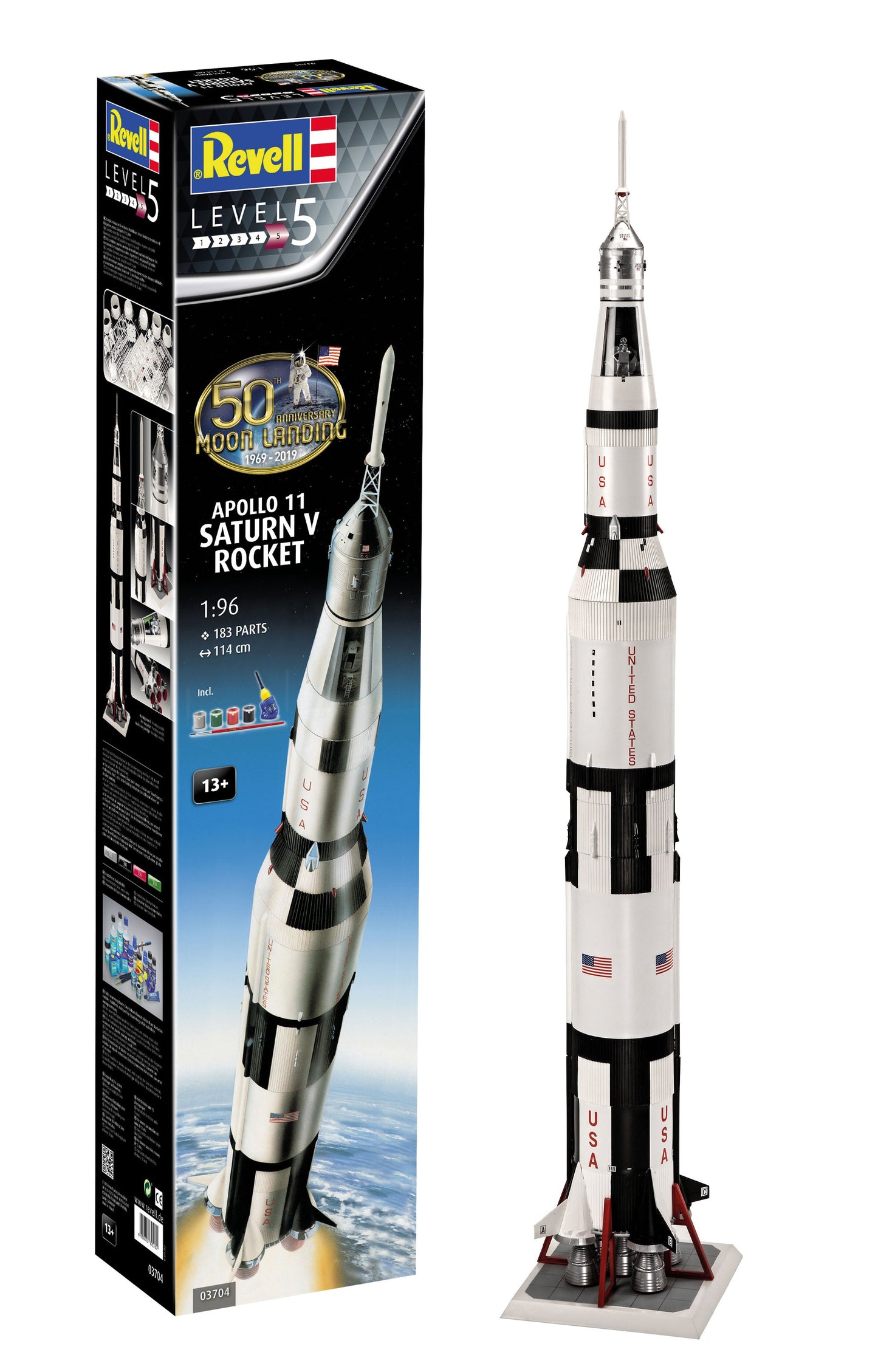Revell - Apollo 11 Saturn V Rocket 1:96