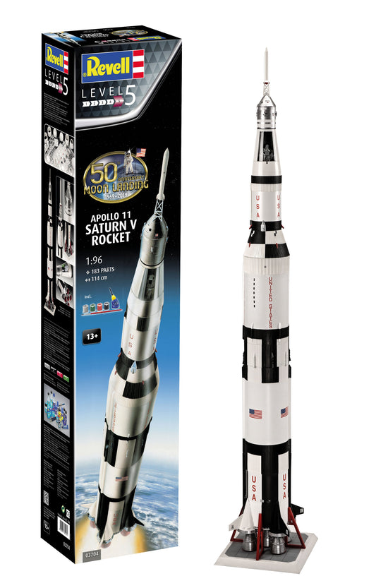 Revell - Apollo 11 Saturn V Rocket 1:96