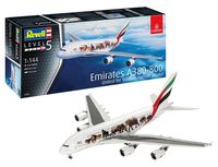 Revell - 1/144 Airbus A380-800 Emirates Wild Life