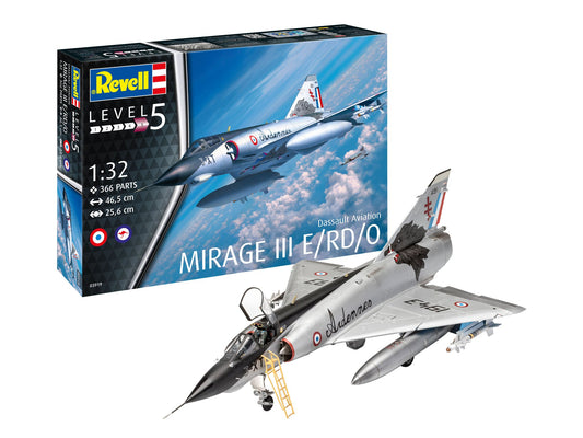Revell - Dassault Aviation Mirage III E/R 1:32 Scale