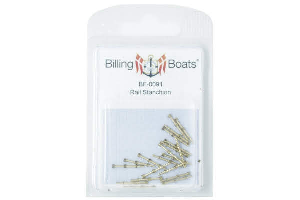 Billing Boats - Railing Support 17mm 20 Pack