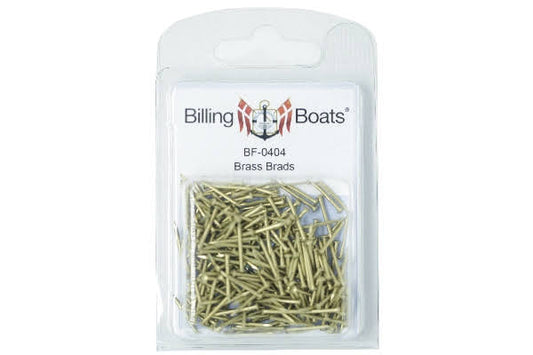 Billing Boats - Brass Nails 15mm 250 Pack