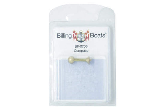 Billing Boats - Hard Mirror Compass 10x24mm 1 Pack