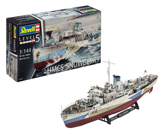 Revell - Flower Class Corvette HMCS Snowberry 1:144 Scale