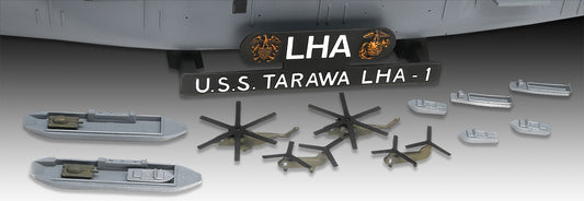Revell - Assault Ship USS Tarawa LHA-1 1:720 Scale