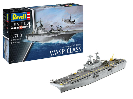 Revell - Assault Carrier USS WASP CLASS 1:700 scale