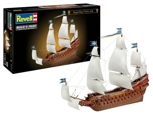 Revell - Swedish Regal Warship "Vasa" 1:150