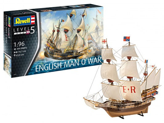 Revell - English Man O'War 1/96 Scale