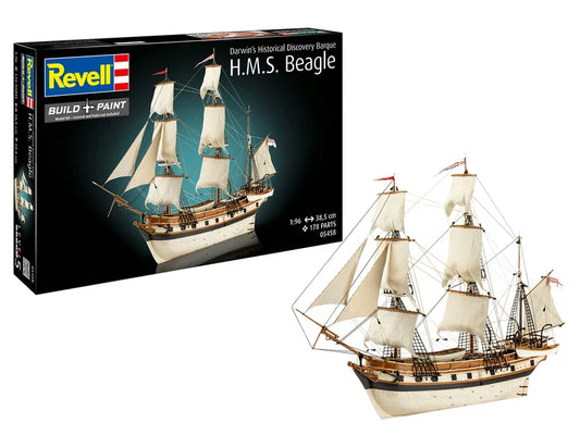Revell -Darwin's Historical Discovery H.M.S. Beagle 1:96