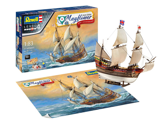 Revell - Mayflower Gift Set 1:83 Scale