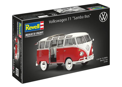 Revell - Volkswagen T1 "Samba Bus" 1:24 Scale